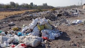 آلودگی زباله، تهدیدی جدی برای محیط زیست رودخانه صوفی‌چای مراغه