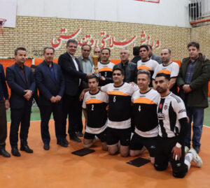 جشن همدلی و رقابت، قهرمانی گروه ۱۱ توپخانه در فوتسال ادارات مراغه