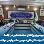 بررسی و اجرای پروژه‌های سلامت محور در پارک‌های عمومی مراغه با ابتکارات نو