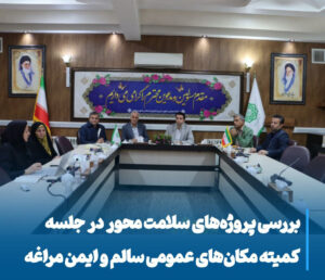 بررسی و اجرای پروژه‌های سلامت محور در پارک‌های عمومی مراغه با ابتکارات نو