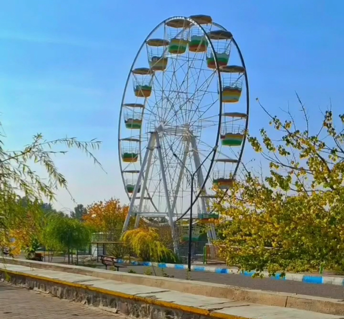 چرخ‌وفلک ۲۴ متری پارک معلم، جهشی تازه در گردشگری شهری مراغه