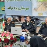 فرمانده انتظامی مراغه: توسعه آینده پلیس با همکاری دانشگاهیان ممکن است