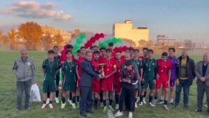 تیم آذرپیام فاتح لیگ فوتبال مراغه شد