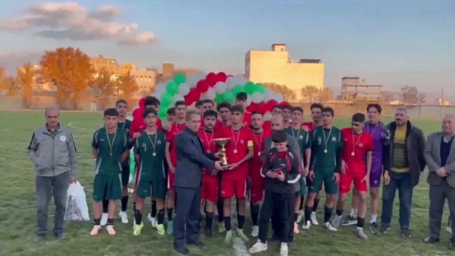 تیم آذرپیام فاتح لیگ فوتبال مراغه شد