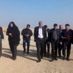 بازدید مدیرکل املاک سازمان ملی زمین و مسکن از اراضی و پروژه‌های مراغه