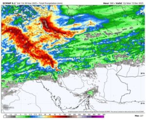 آغاز بارش‌های سنگین از فردا و هشدار موج سرمای شدید از چهارشنبه