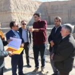 بازدید معاونان فرمانداری و علوم پزشکی از پروژه‌های عمرانی مراغه