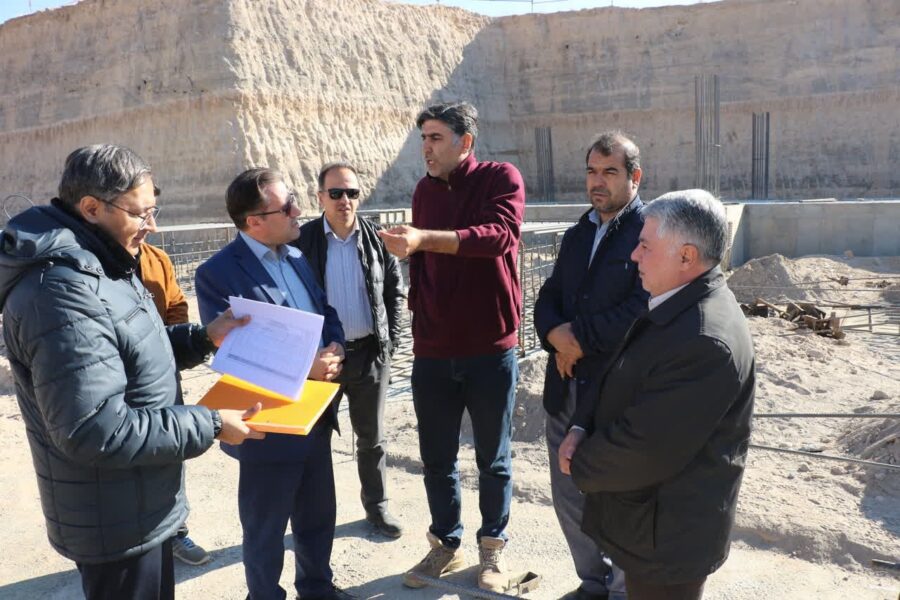 بازدید معاونان فرمانداری و علوم پزشکی از پروژه‌های عمرانی مراغه