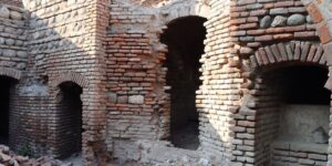 طرح مرمت حمام تاریخی خواجه‌نصیر مراغه رسماً کلید خورد