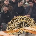 برگزاری مسابقه شبیه‌سازی خرپای پل با ماکارونی در دانشگاه آزاد مراغه