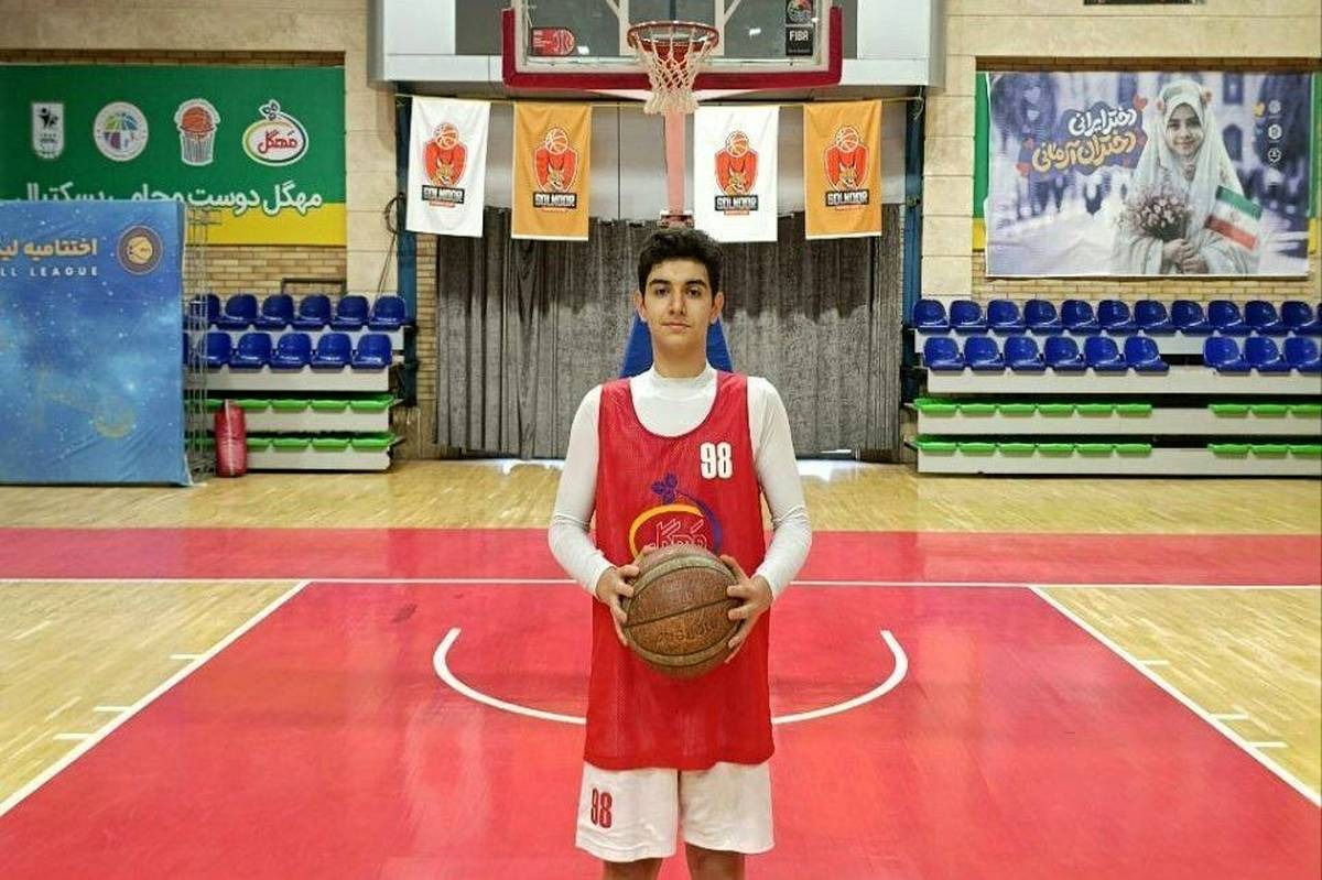 بازیکن جوان مراغه‌ای به اردوی تیم ملی بسکتبال زیر ۱۶ سال پیوست