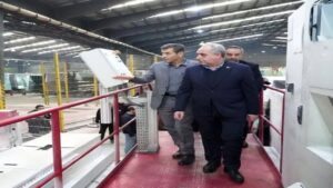 بازدید میدانی استاندار آذربایجان شرقی از واحدهای تولیدی شهرستان مراغه