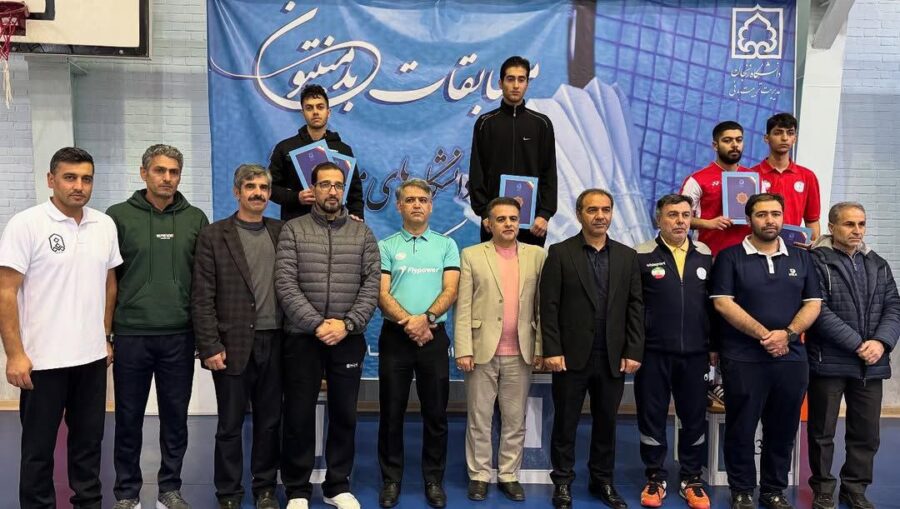 درخشش رضا فخری در المپیاد بدمینتون منطقه ۳؛ نماد استعداد دانشگاه مراغه