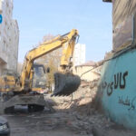 شتاب در سامان‌دهی ترافیک مراغه با آغاز آزادسازی گذرگاه خیابان فلسطین شمالی