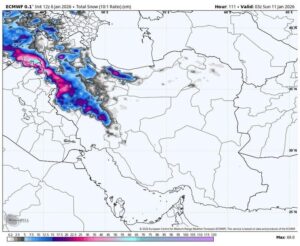 ورود موج جدید بارش‌های شدید به شمال‌غرب کشور