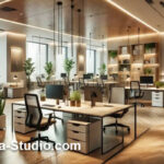 بازسازی دفتر کار و محیط اداری در ملاصدرا