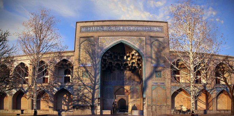 شاهکار میناکاری و کاشی‌کاری ایران؛ نگاهی عمیق به مدرسهٔ چهار باغ اصفهان