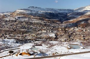منطقه فقرا بهشت کوهستانی و تاریخی لبنان