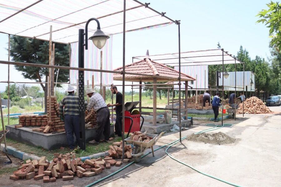 آغاز ساخت خشتانه سوم در مراغه