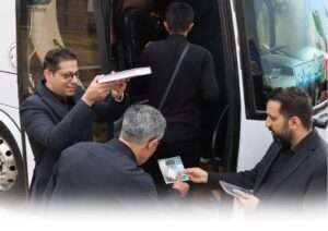 اعزام کاروان دانشگاهیان دانشگاه مراغه به تشییع آقای شهید ایران