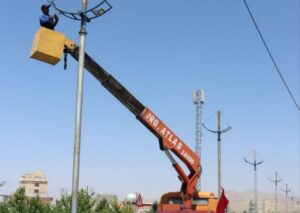 نوسازی روشنایی کانال ولیعصر با چراغ‌های کم‌مصرف