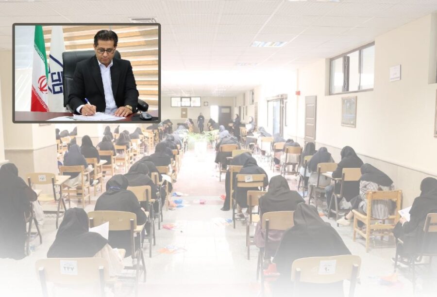 رئیس دانشگاه مراغه از عوامل اجرایی آزمون سراسری تقدیر کرد