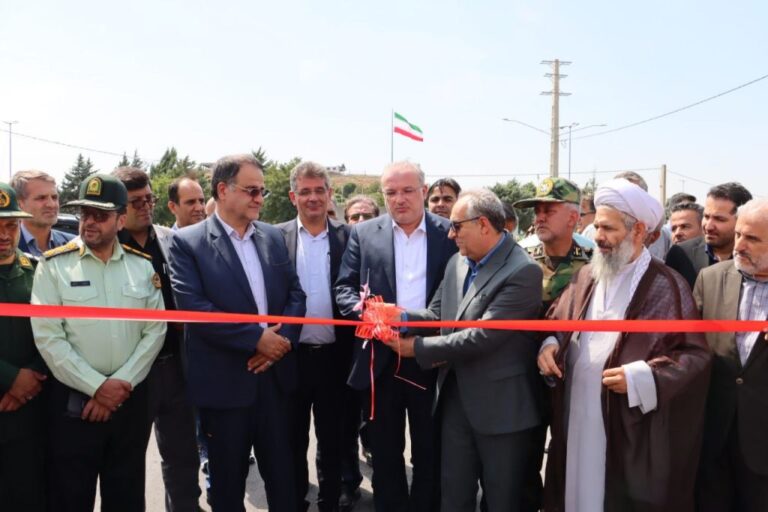 افتتاح کمربندی غربی مراغه؛ گامی برای توسعه شهری