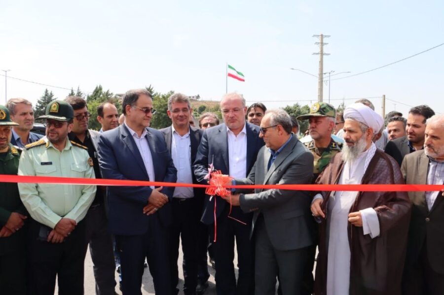 افتتاح کمربندی غربی مراغه؛ گامی برای توسعه شهری