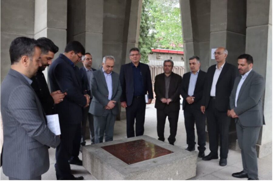 حضور استاندار آذربایجان‌شرقی در مجموعه اوحدیه مراغه